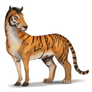 wild horse tiger