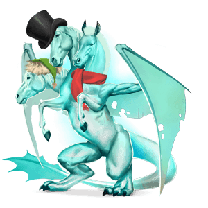 divine horse christmas ghost