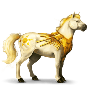 mythological wandering horse helios