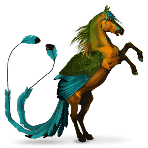 bird wandering horse momotus