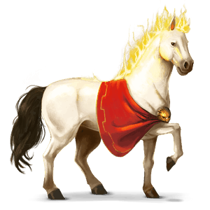 mythological wandering horse zeus